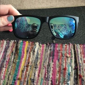 Blue Tinted Raybands